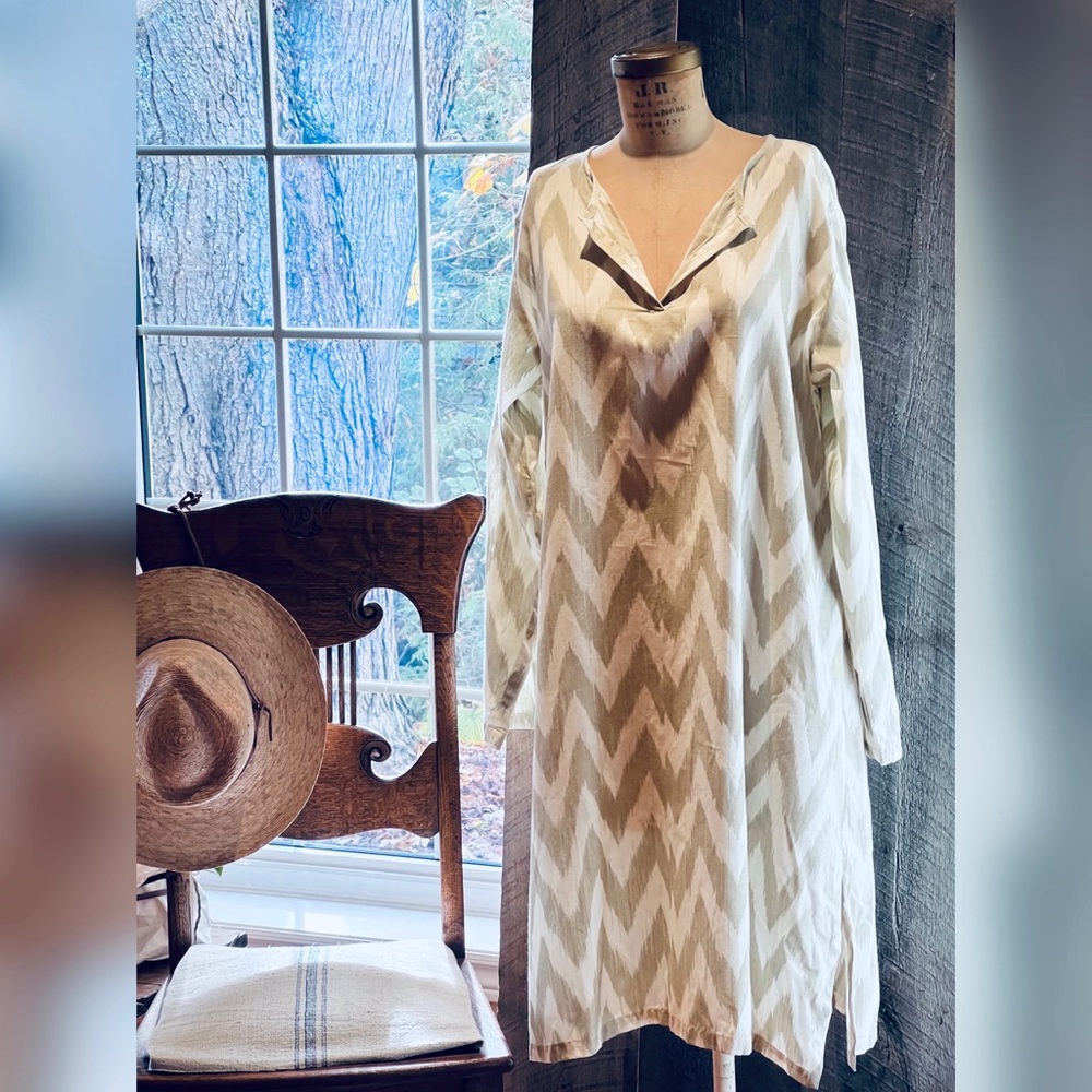 Pine Cone Hill Cotton Ikat Tunic
